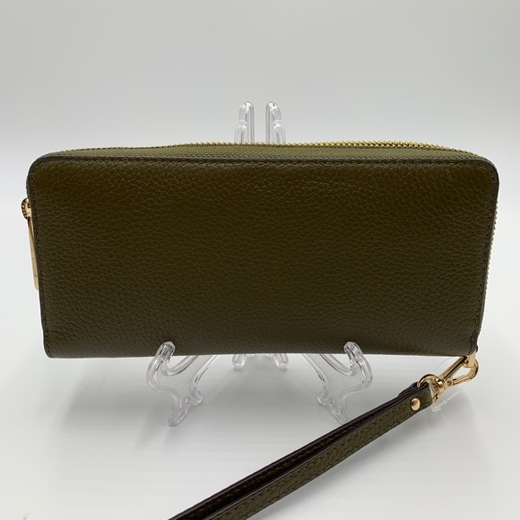 Michael Kors Large Jet Set Travel Continental Wristlet Phone Holder Case Wallet - Picture 9 of 16